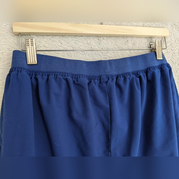 Jockey Women's Extreme Comfy Scrub Pant, Medium Tall, Royal Blue - Picture 6 of 9